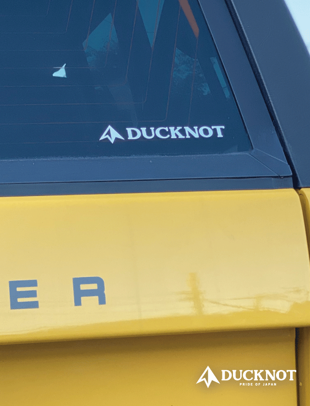 送料無料 ダックノット Ducknot カッティングステッカー 屋外用