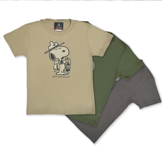 送料無料 ダックノット Ducknot スヌーピー ランタン キッズtシャツ